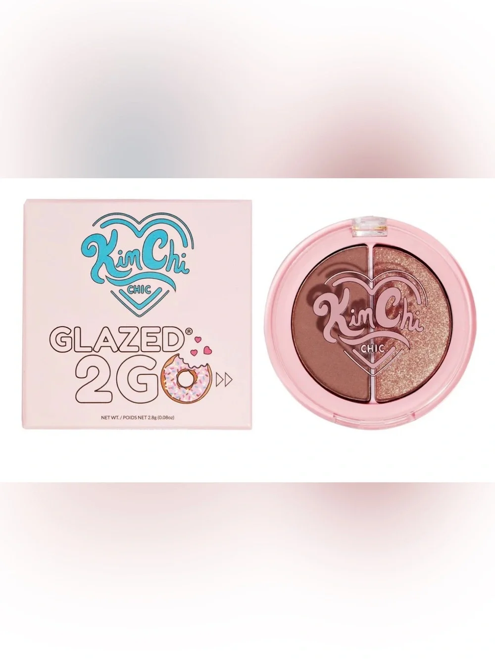🆕 Kimchi chic snack for 2 palette & glazed 2 G2G-01 ✨new unused✨